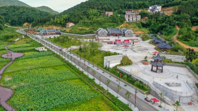 船山文化园航拍图