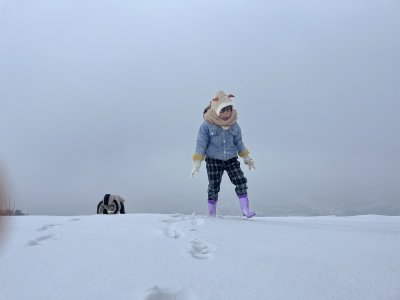 黄龙山雪景 (2)