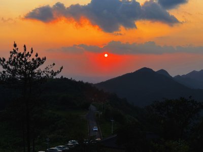 黄龙山日落 (3)