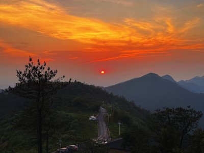 黄龙山日落 (2)