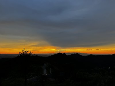 黄龙山日落 (4)