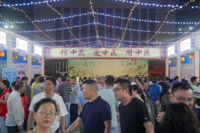 中医夜市体验中医药文化 (3)